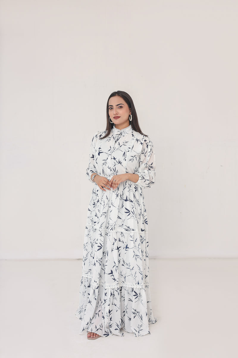 Audra floral printed dress