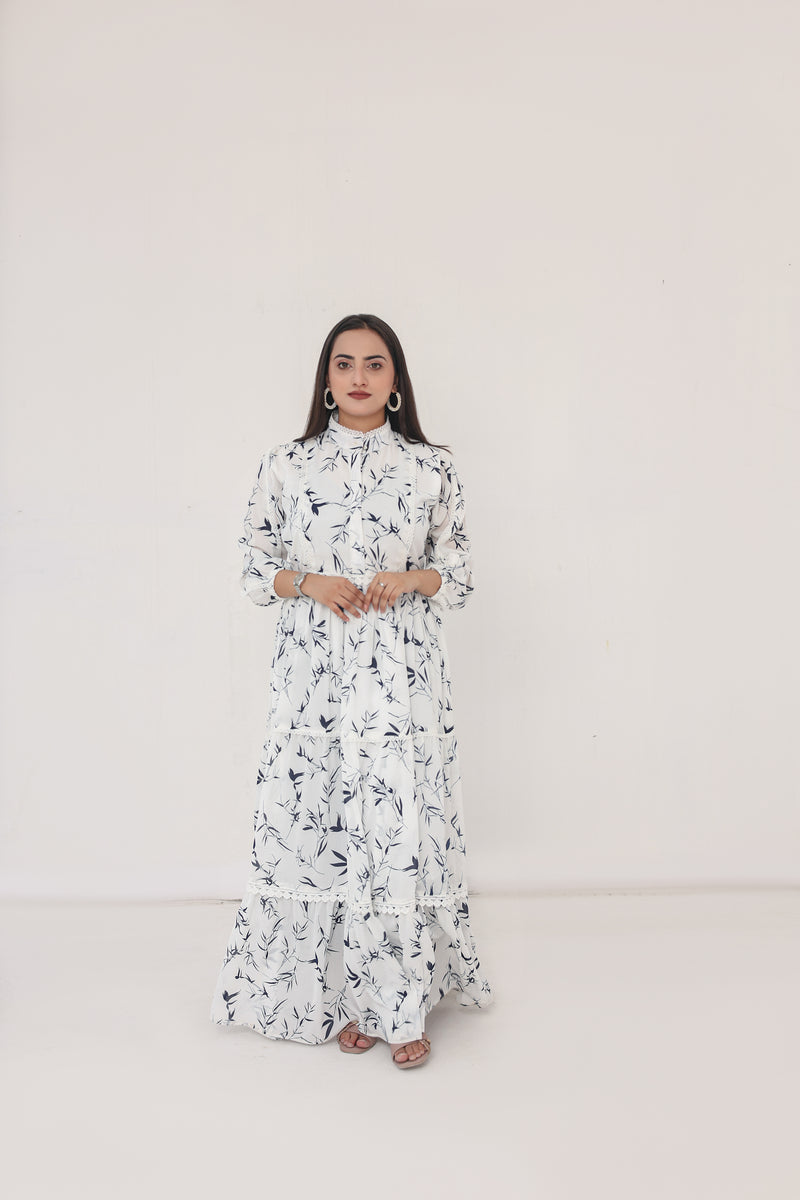 Audra floral printed dress