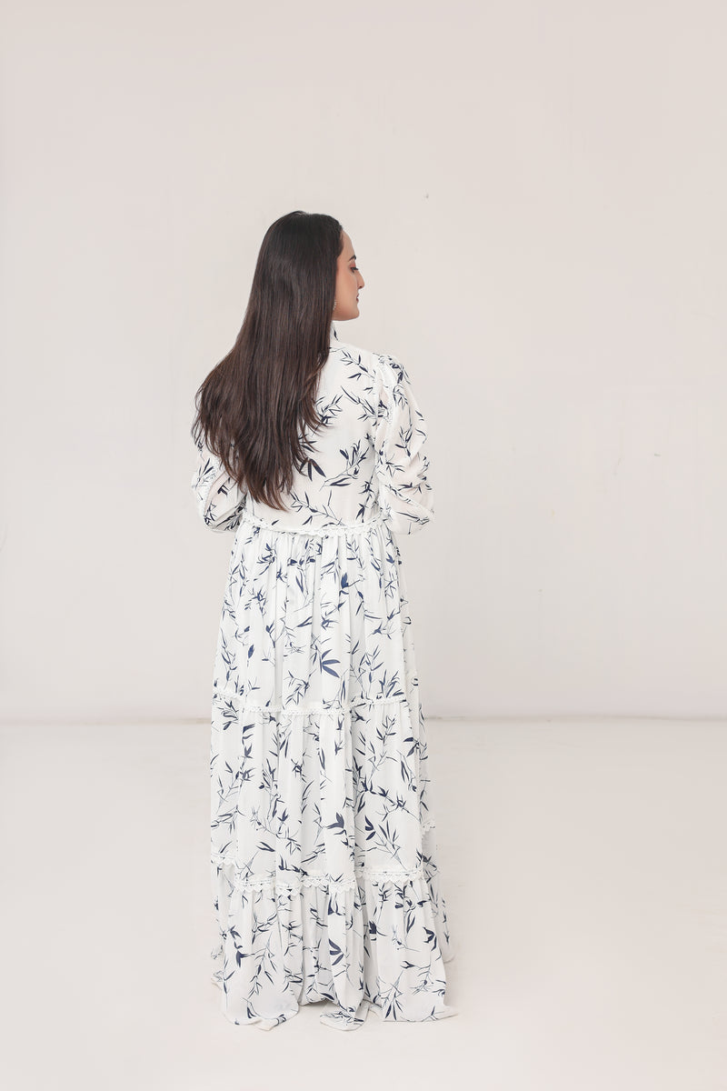 Audra floral printed dress